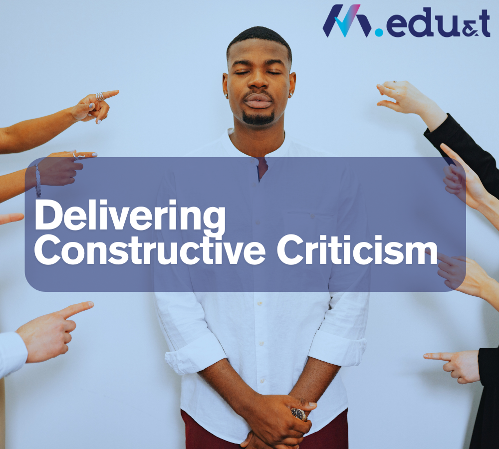 Delivering Constructive Criticism